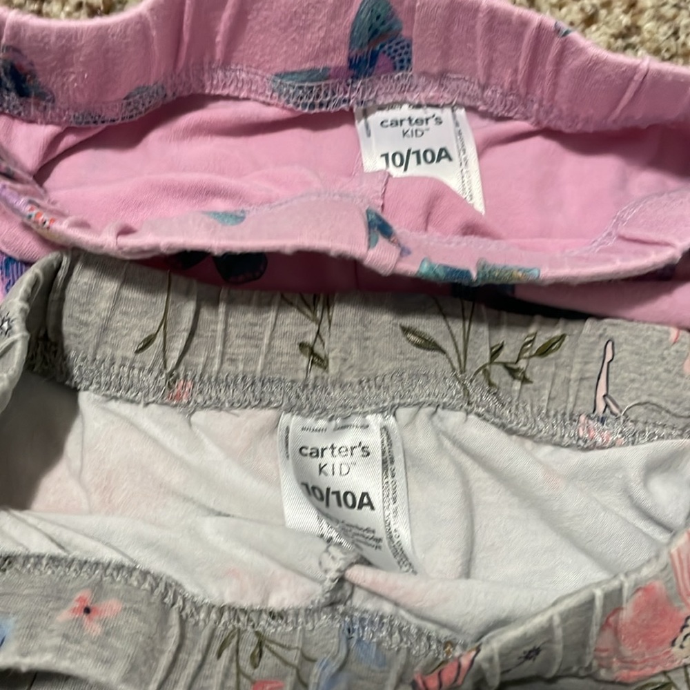 7 pieces bundle of shorts capris and skort girls size 8-10 mixed brands - Picture 5 of 16